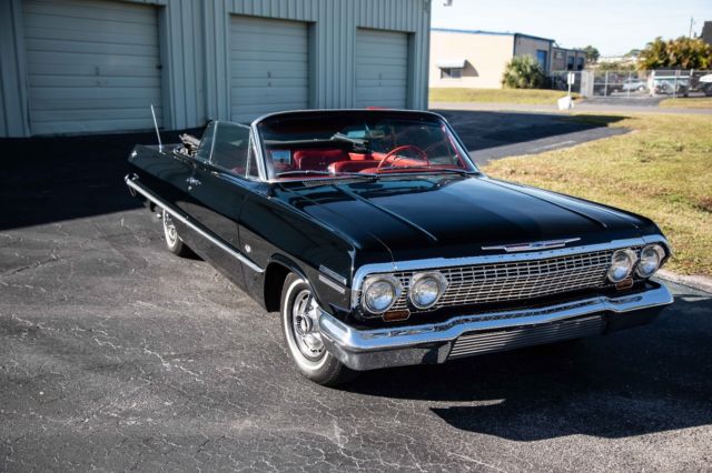 Mint, Numbers Matching 1963 Chevrolet Impala SS 1963 Chevrolet Impala