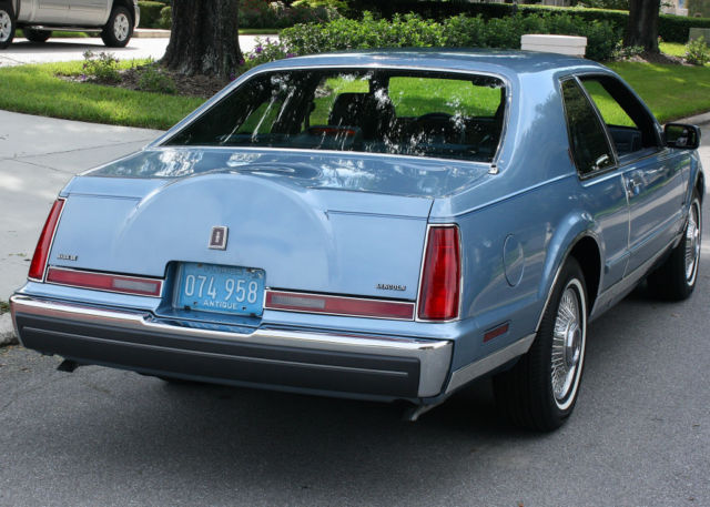 1988 Lincoln Mark Series MARK VII - BILL BLASS - 31K MILES