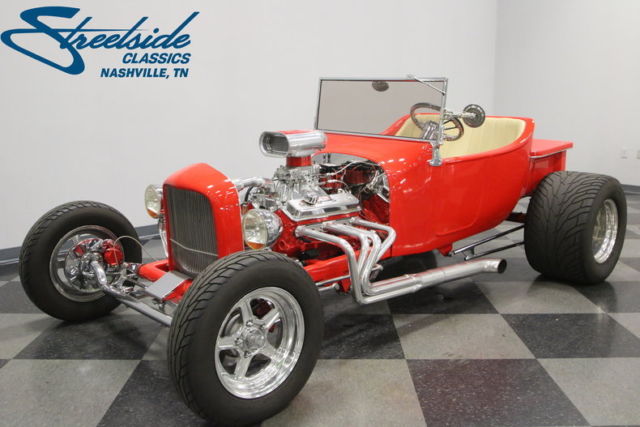 MIRROR SHINE STUNNING PAINT, 350CI, COMFY INTERIOR, CHROME PIPES, HIGH QUALITY! 1923 Ford T-Bucket