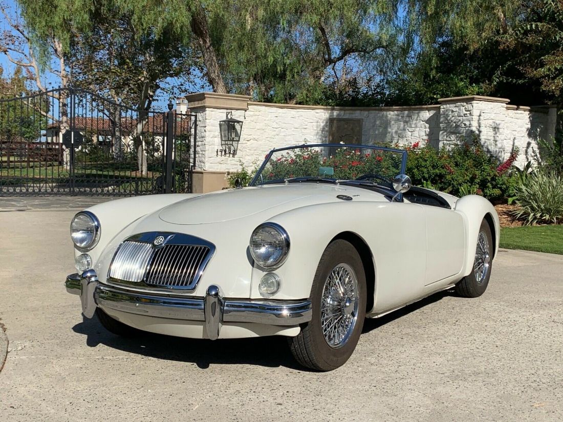 Mk I ~ Single Family Ownership ~ "Old English White" ~ 1600cc I4 Engine 1960 MG MGA - "Old English White" - Recent $3k+ Svc