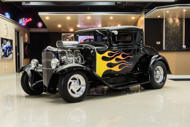 Model A Coupe! Supercharged 383ci V8, TH350 Automatic, Disc, Posi, Steel Body 1931 Ford Model A Coupe Street Rod