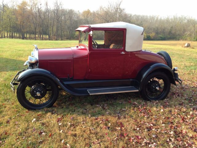 model a ford sport coupe 1929 Ford Model A Sport Coupe