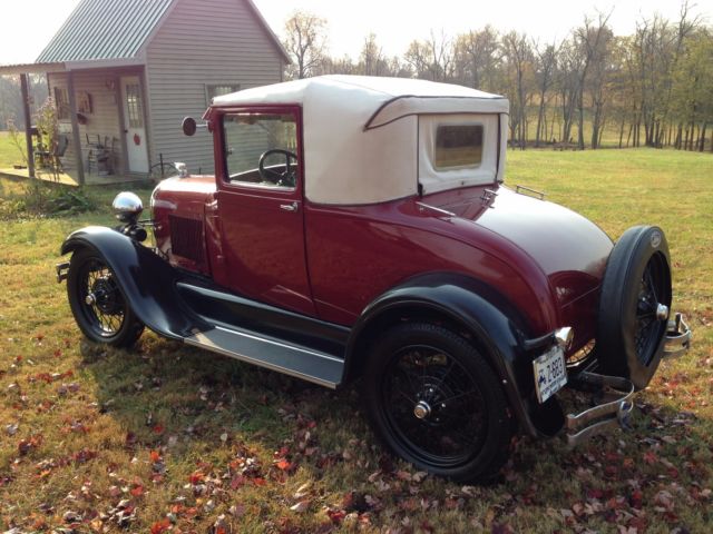 1929 Ford Model A Sport Coupe - photo 2
