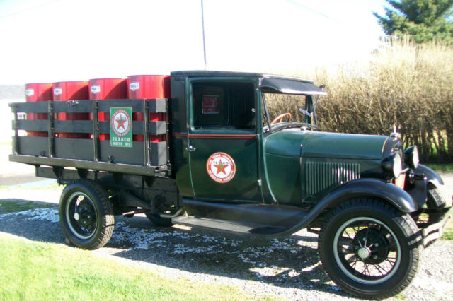 MODEL A FORD,FORD TRUCK,1928 FORD,MODEL A,TEXACO 1928 Ford Model A