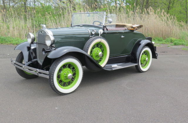 Model B engine Mitchell overdrive Deluxe Rumbleseat 1931 Ford Model A