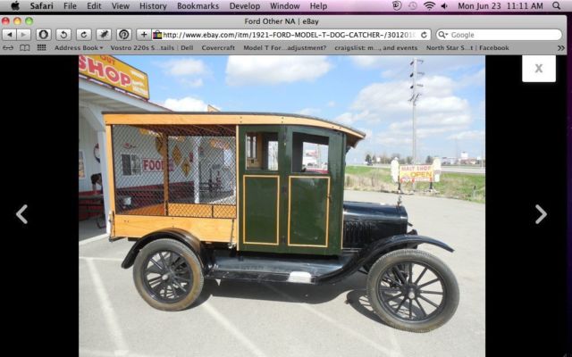 Model T 1923 Huckster 1923 Ford Model T