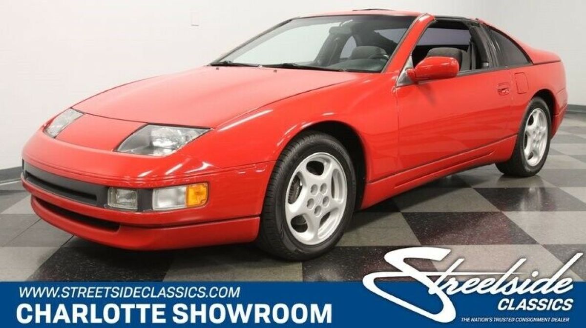 modern classic Japanese sports car, t top z car manual transmission 1990 Nissan 300ZX T-Top