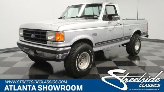 modern classic pickup xlt 4x4 fomoco 5.8 liter v8 auto transmission silver 1987 Ford F-150 XLT Lariat 4X4