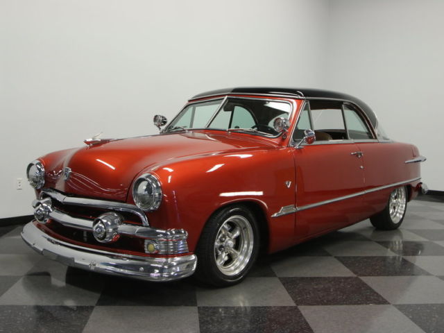 MODERN COIL-OVER SUSPENSION, STRONG 302 V8, COLD R134 AC, RARE VICTORIA, NICE! 1951 Ford Crown Victoria