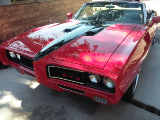 1969 Pontiac GTO Judge convertible tribute