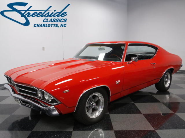 MONSTER 496 V8, TH350 AUTO, A/C, PWR STEER & BRAKE, RUNS STRONG & DRIVES GR8!! 1969 Chevrolet Chevelle SS 396