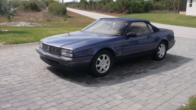 Montana Blue Cadillac Allante 1993 1993 Cadillac Allante