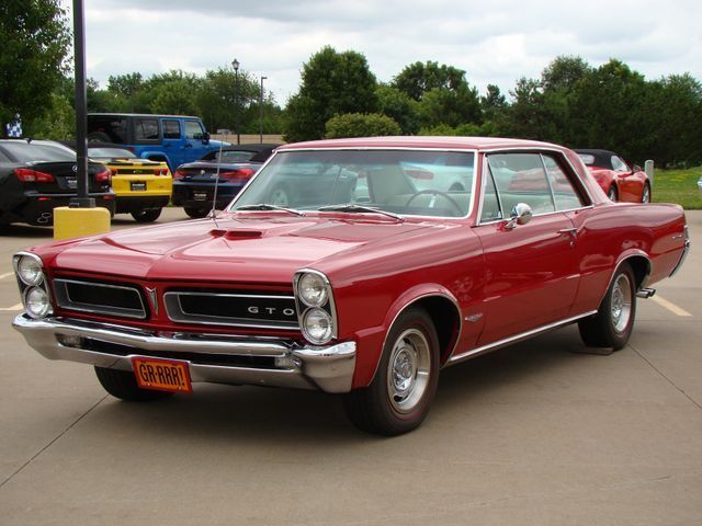 Montero Red Pontiac GTO with 79,843 Miles Gold Car Numbers matching must See! 1965 Pontiac GTO --