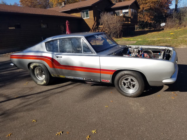 MOPAR 1967 PLYMOUTH BARRACUDA FORMULA S 514CI RACE CAR BULLET BOB REED 1967 Plymouth Barracuda