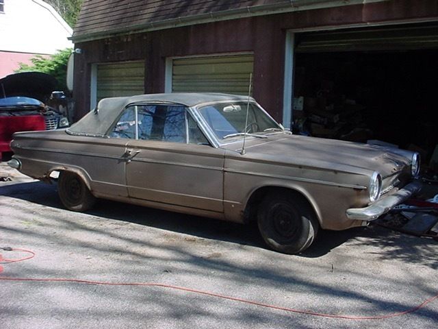 MOPAR 63 DODGE DART 270 CONVERTIBLE ABODY SLANT SIX ENGINE PUSH BUTTON AUTOMATIC 1963 Dodge Dart 270