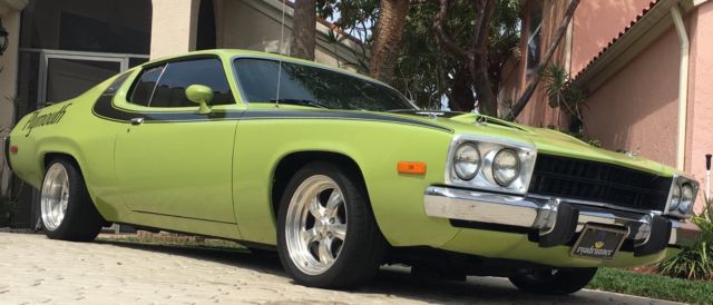 Mopar Plymouth Road Runner 1974 30,099 Original Miles 1974 Plymouth Road Runner
