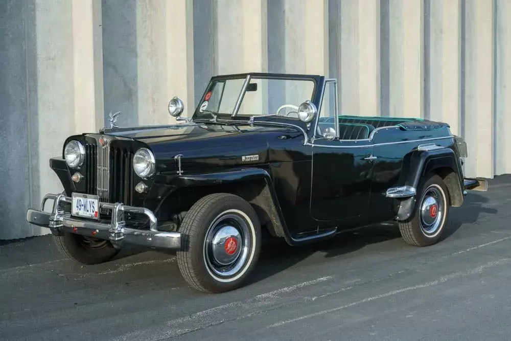 More than $39k invested in repairs & Engine Rebuilt! 1950 Willys Jeepster Convertible