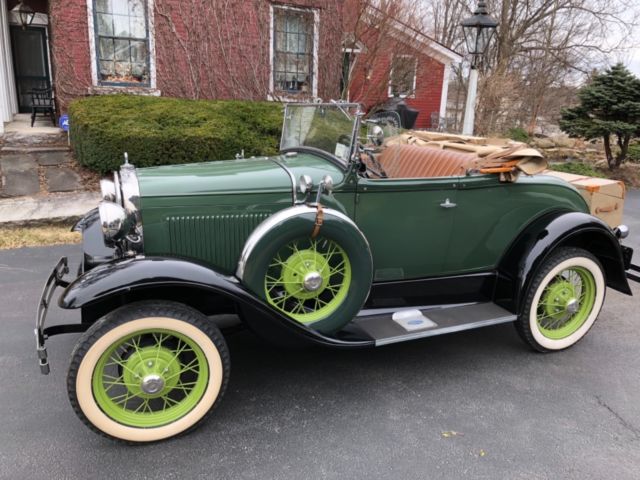 1930 Ford Model A Deluxe Roadster - photo 7