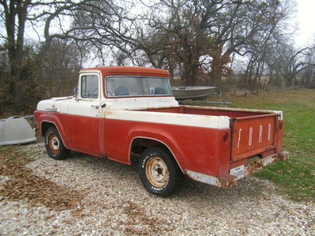 Most of the work is done 1960 Ford F-100
