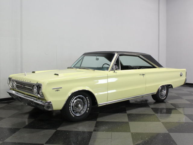 MOSTLY UNRESTORED, ONLY ONE REPAINT, #'S MATCHING 440, ORIGINAL INTERIOR, NICE! 1967 Plymouth GTX Belvedere