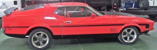 MUSCLE CAR 1972 FORD MACH 1 MUSTANG FAST COUPE CLASSIC 1972 Ford Mustang MACH ONE