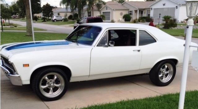 1969 Chevrolet Nova Blue stripe front & rear - photo 2