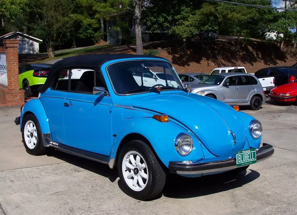 1975 Volkswagen Beetle - Classic 33K FUEL INJ 1.6 4-SPD CABRIOLET CONVERTIBLE