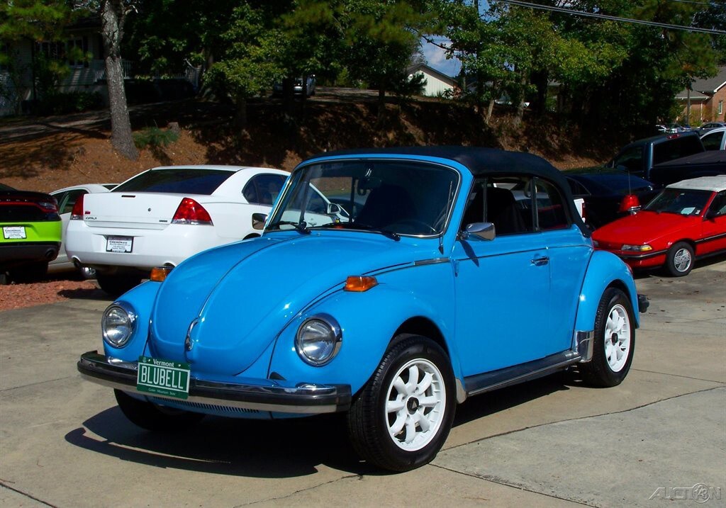 1975 Volkswagen Beetle - Classic 33K FUEL INJ 1.6 4-SPD CABRIOLET CONVERTIBLE - photo 3