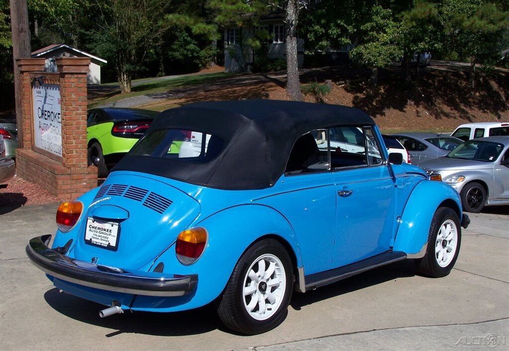 1975 Volkswagen Beetle - Classic 33K FUEL INJ 1.6 4-SPD CABRIOLET CONVERTIBLE - photo 4