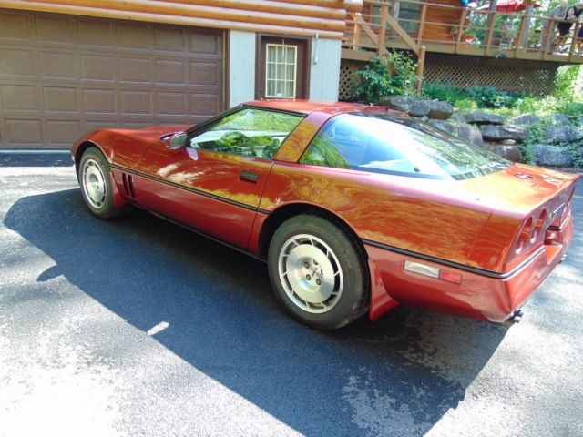 1986 Chevrolet Corvette Dark Red Metallic - photo 4