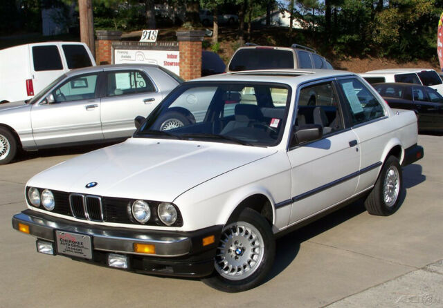 1985 BMW 3-Series 318i 1-OWNER 84K 5-SPEED A/C MOONROOF CLEAN SOLID E30 COUPE
