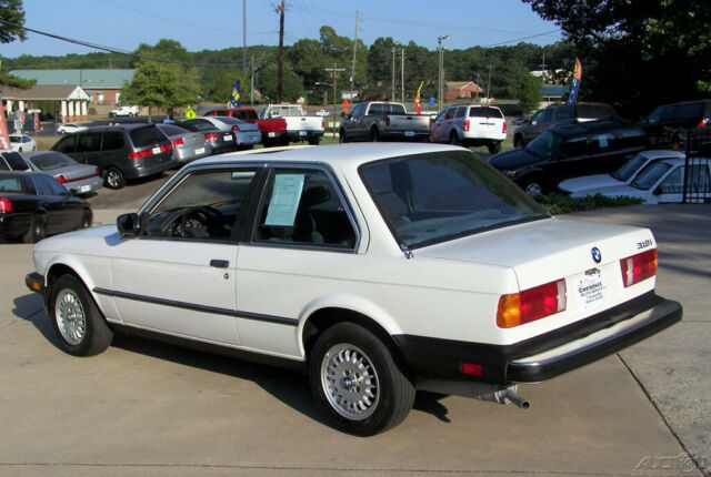 1985 BMW 3-Series 318i 1-OWNER 84K 5-SPEED A/C MOONROOF CLEAN SOLID E30 COUPE - photo 3