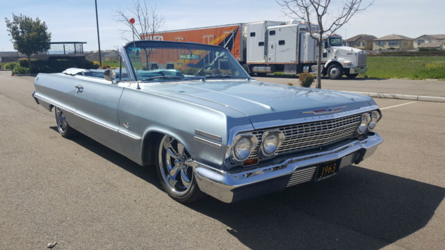 **Must See**1963 Chevy Impala Convt Frame On Restored, 327/4 Speed, Excellent !! 1963 Chevrolet Impala 2 dr