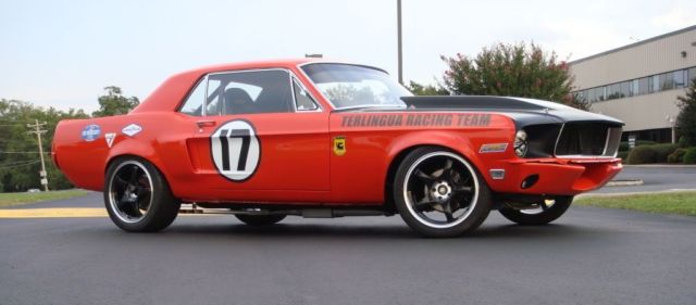 Mustang 1968 1968 Ford Mustang red