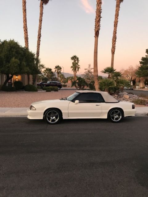 Mustang 5.0 convertible Saleen package nice car 1988 Ford Mustang