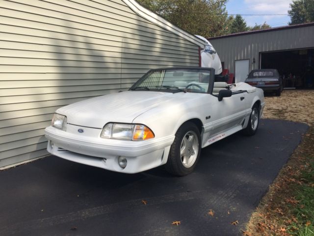 Mustang Foxbody 1991 Ford Mustang 2dr Convertible GT