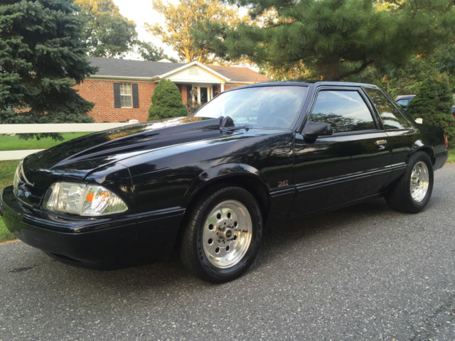 MUSTANG FOXBODY TRUNK CAR 347 STROKER, STREET CAR OR RACE READY WITH A/C 1987 Ford Mustang CPE