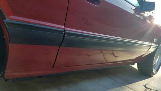 1987 Ford Mustang Scarlet Red Immaculate Original Paint  LX  5.0  1988 1989 - photo 7
