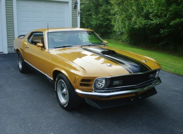 Mustang Mach 1 Original 351 With 4 Speed/ Ford 9" Detroit Locker Posy Rear End!! 1970 Ford Mustang Muscle Car/ Street Machine/ Classic Car