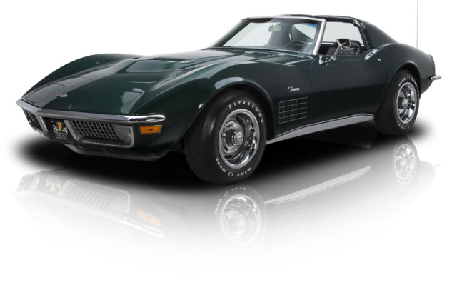 Nabors Frame Off Restored Bloomington Gold Corvette LS6 454 V8 425 HP Automatic 1971 Chevrolet Corvette