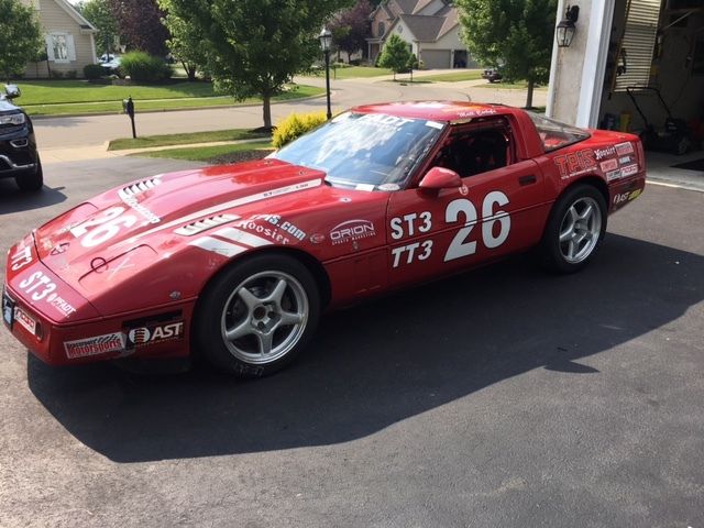 NASA ST3/TT3 CORVETTE for sale. Front running Race / Time Trial car. 1988 Chevrolet Corvette