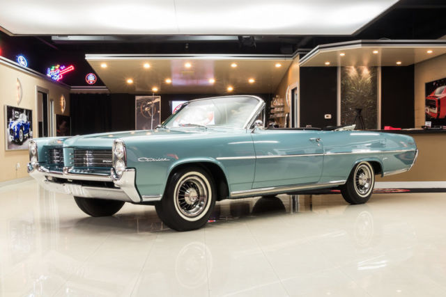 National Award Winner! # Match Drivetrain, 389ci V8, Auto, Documented, 1 Owner 1964 Pontiac Catalina Convertible