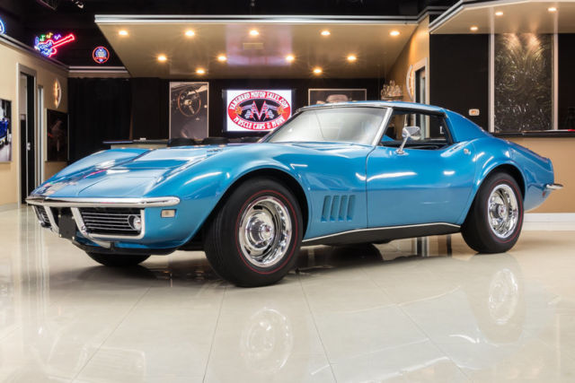 NCRS Top Flight! # Match Drivetrain, L36 427/390 V8, M21 4-Speed, Documented! 1968 Chevrolet Corvette L36 427/390