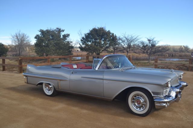 Nearly Perfect 1957 Cadillac 62 Convertible 1957 Cadillac DeVille Coupe DeVille Convertible Series 62