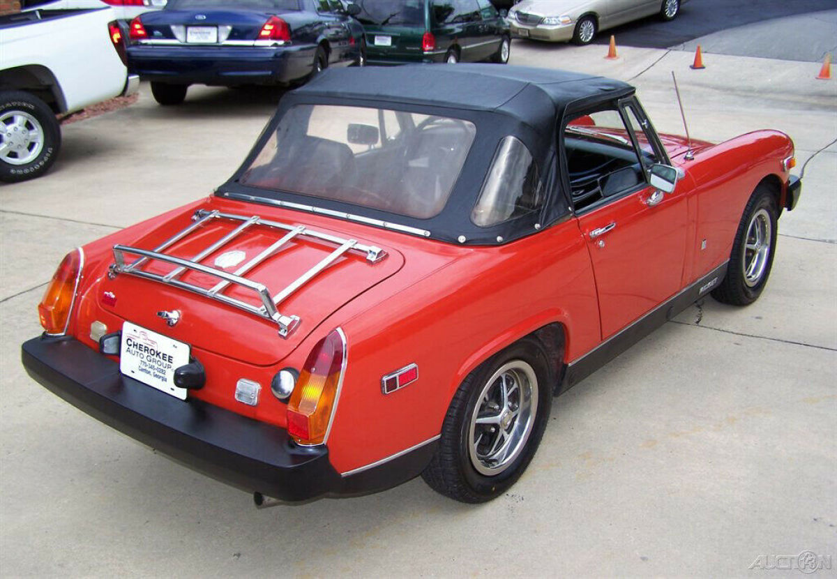 1977 MG Midget 4-SPEED 1500cc WEBER 2BBL ROADSTER CONVERTIBLE 2 SEATER CRUISER - photo 4