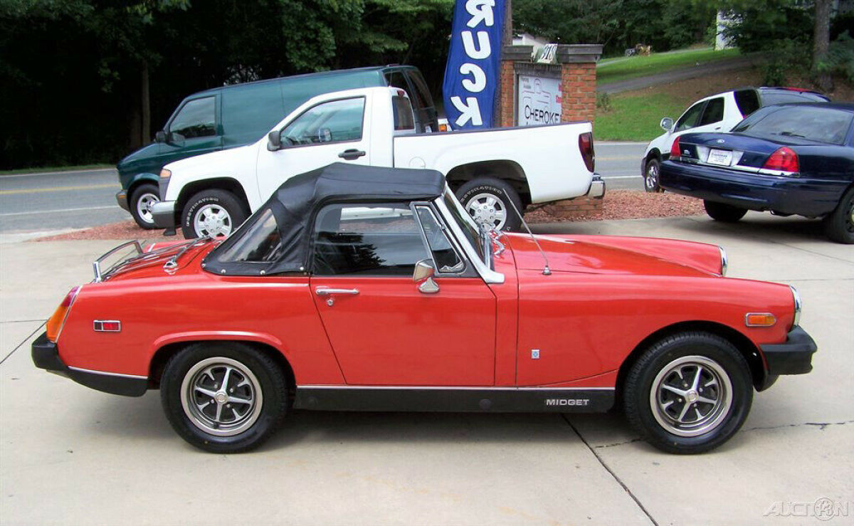 1977 MG Midget 4-SPEED 1500cc WEBER 2BBL ROADSTER CONVERTIBLE 2 SEATER CRUISER - photo 9