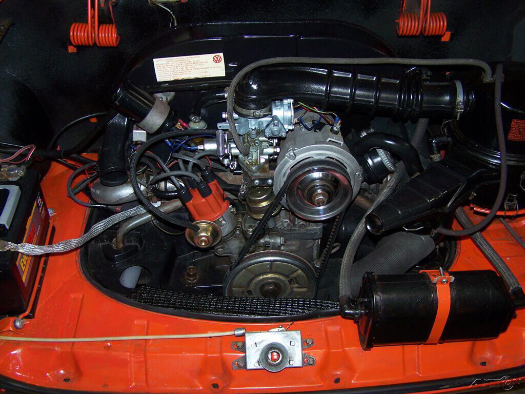 1974 Volkswagen Karmann Ghia 1600 CC DUAL PORT 4 -SPEED SHARP RESTORED COUPE - photo 11