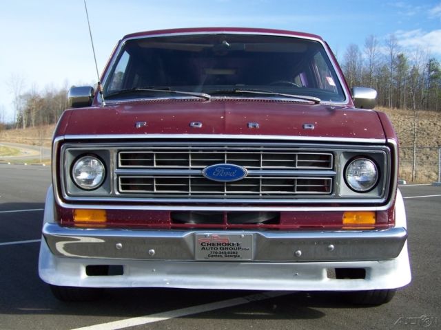 1976 Ford E-Series Van 1-OWNER CUSTOM CONVERSION 5.8L 351 V8 H CODE WAGON - photo 8