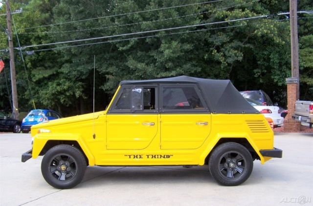 1973 Volkswagen Thing SHARP GEORGIA CONVERTIBLE 1.6L 1600CC 4-SPEED CRUISER RIG - photo 7