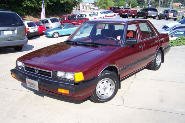 NEAT-SOUTHERN-NO-RUST-ADULT-COLD-AC-AUTO-4DR-PS-PB-CLOTH-NON-HATCHBACK-CIVIC-CRX 1984 Honda Accord 1-OWNER LX ROCK SOLID BODY ORG UN-RESTORED VALUE